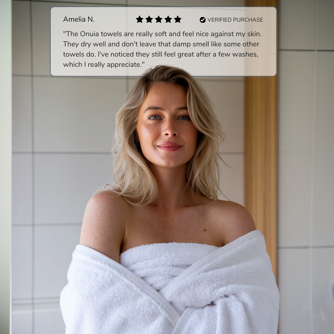 Ultrasoft egyptísk bómull baðhandklæði