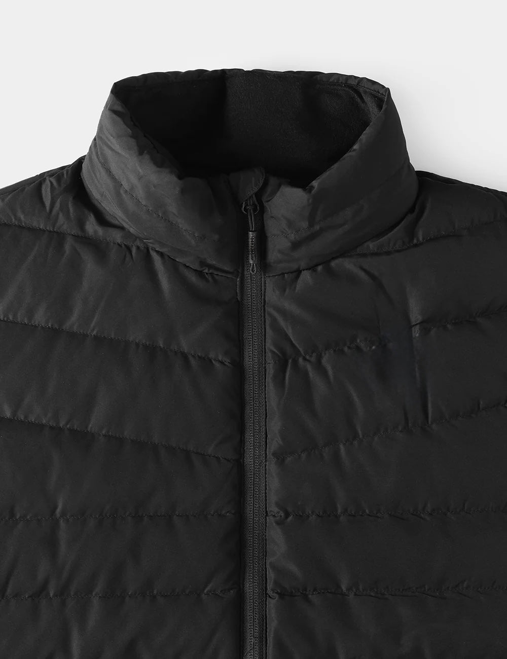 Karlmanns hitandi léttur dúnvestur